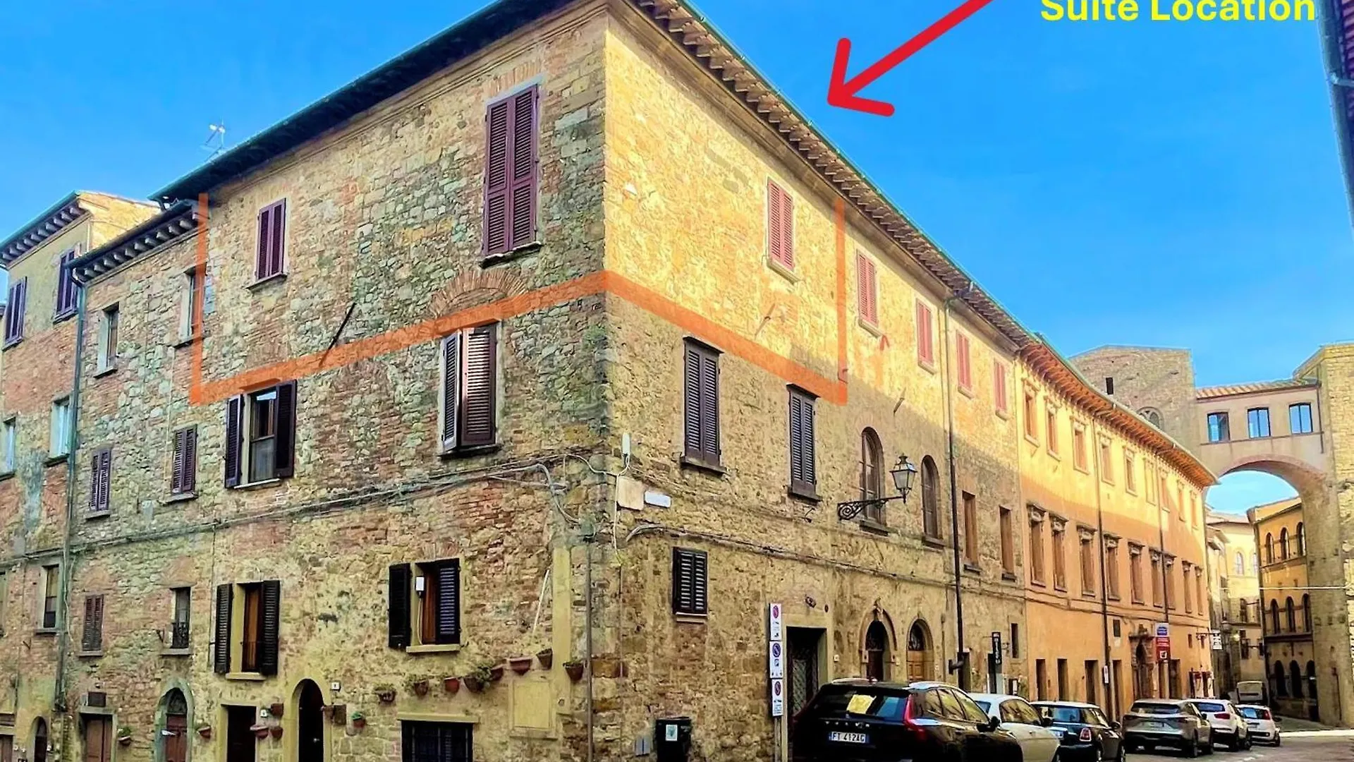 アパート The Walkable Volterra Rooftop Suite